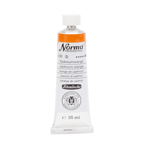 Norma oil color 35 ml, cadmium orange (g.p. 1L=391,42€)